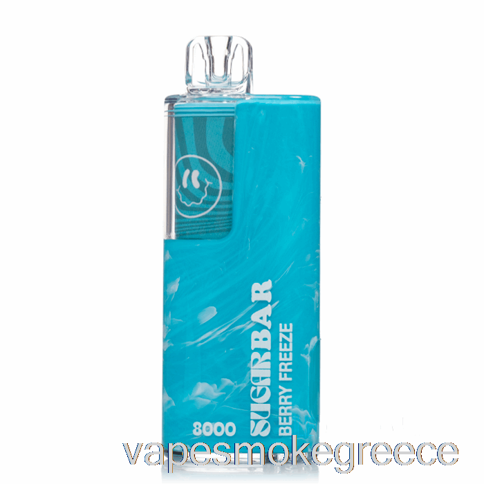 Vape Greece μπάρα ζάχαρης Sb8000 0% μηδενική νικοτίνη αναλώσιμη κατάψυξη μούρων